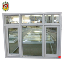 Residential modern style soundproof thermal break aluminium french casement winter double-glazed windows